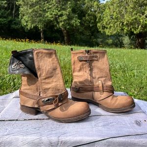 A.S.98 Taupe/Tan/ Brown Boots